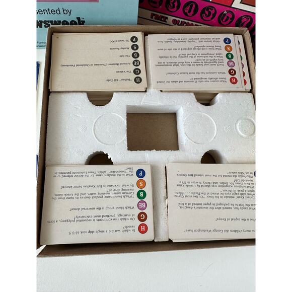 Vintage The Ultimate Trivia Game by Newsweek Premium Edition, 1984 - Picture 4 of 8